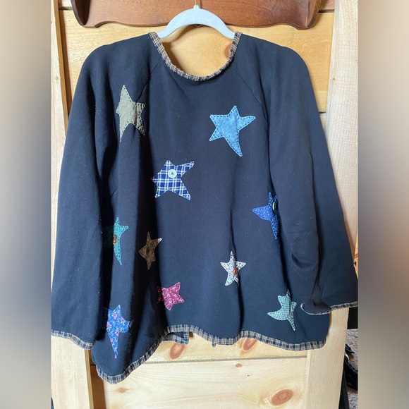 Star Patterned quilt Jacket - Picture 2 of 2